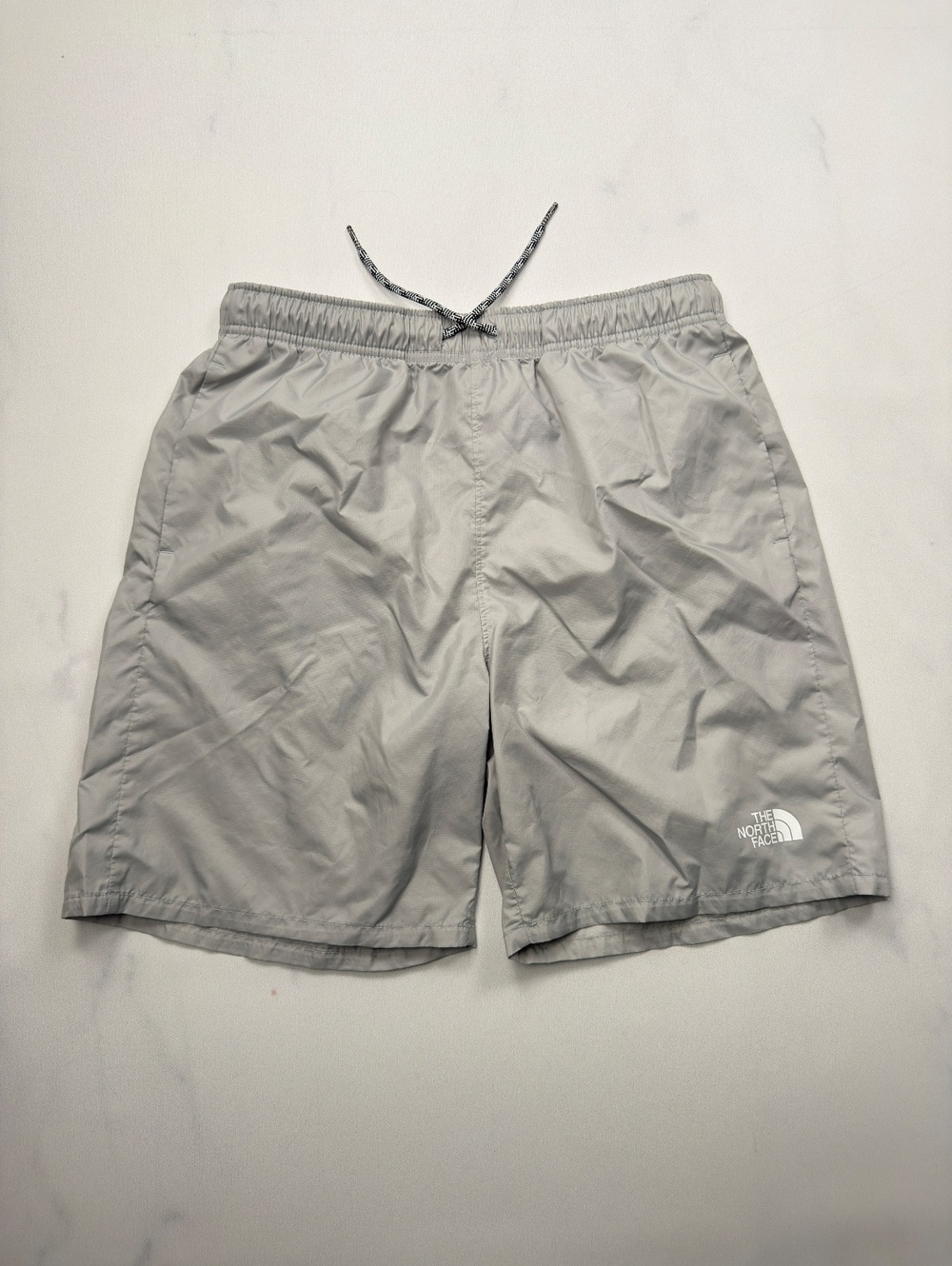 The North Face Boys' Shorts Gray Elastic Waist - Boys 14/16